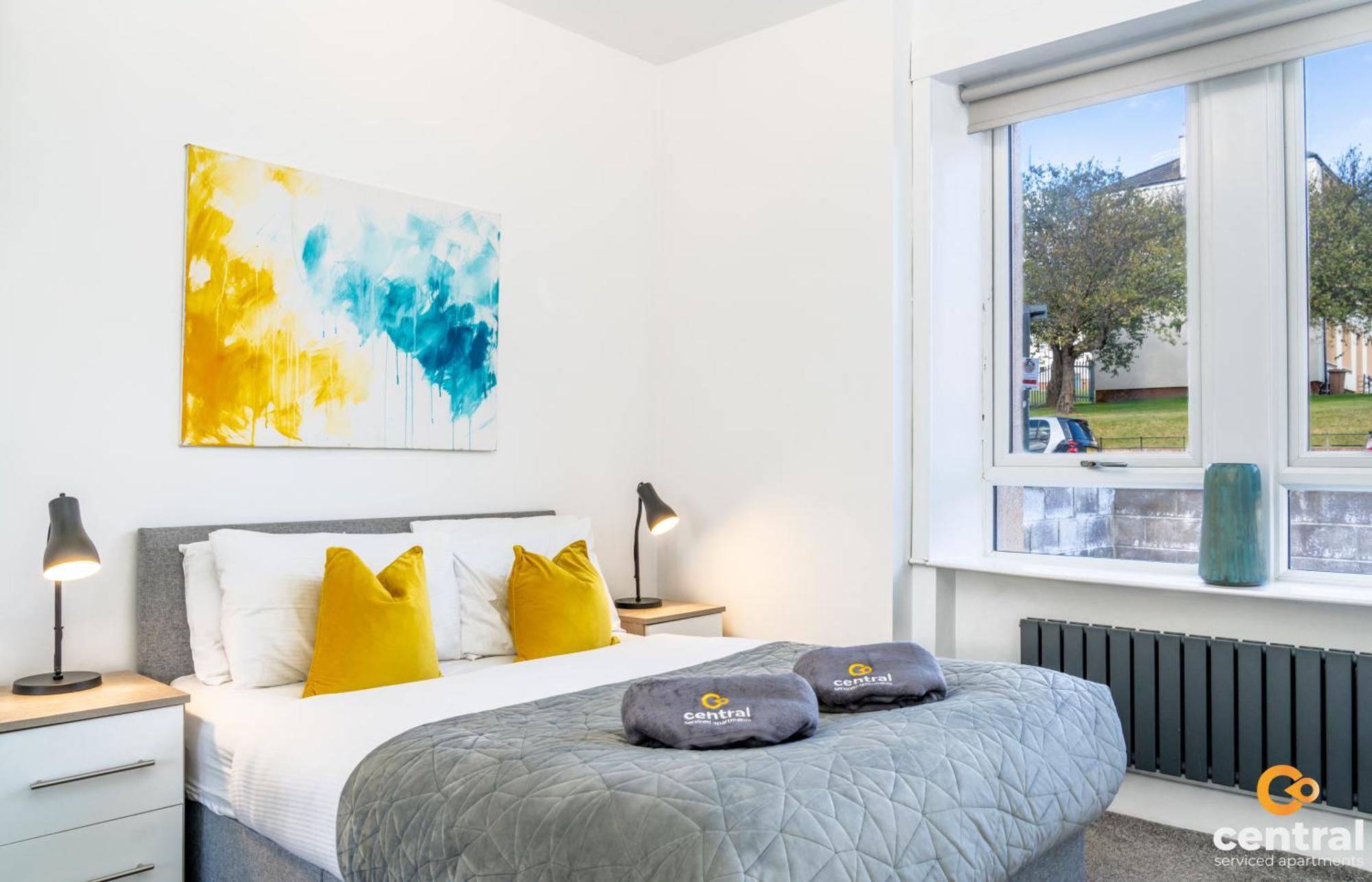 Central Serviced Apartments - 2 Bedroom - Free Street Parking - Fast Wifi - Smart Tvs In All Rooms - Ground Level - Family Neighbourhood - 3 X Double Beds - Heating 24-7 - Trade Stays - Weekly & Monthly Offers 邓迪 外观 照片